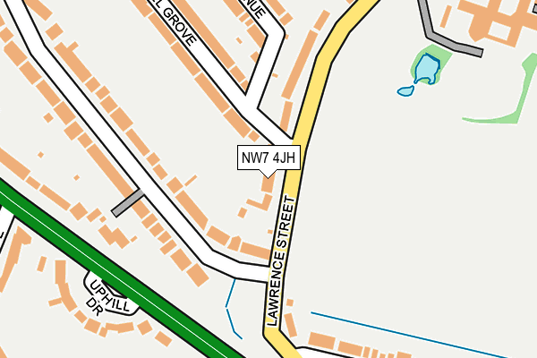 NW7 4JH map - OS OpenMap – Local (Ordnance Survey) NW7 4JH map - OS OpenMap – Local (Ordnance Survey)
