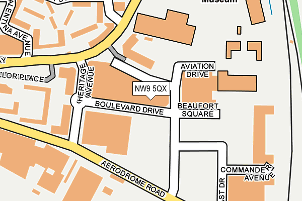 NW9 5QX map - OS OpenMap – Local (Ordnance Survey) NW9 5QX map - OS OpenMap – Local (Ordnance Survey)