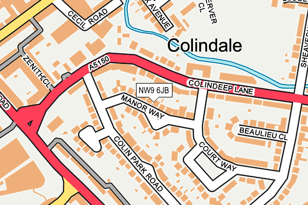 NW9 6JB map - OS OpenMap – Local (Ordnance Survey) NW9 6JB map - OS OpenMap – Local (Ordnance Survey)