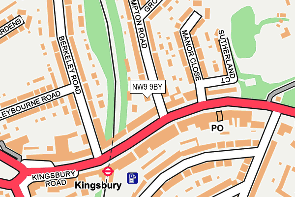 NW9 9BY map - OS OpenMap – Local (Ordnance Survey) NW9 9BY map - OS OpenMap – Local (Ordnance Survey)