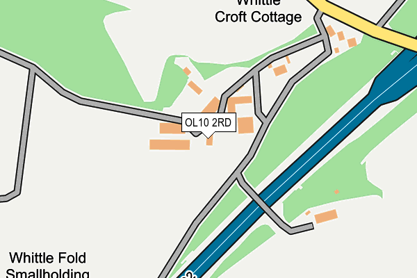 OL10 2RD map - OS OpenMap – Local (Ordnance Survey) OL10 2RD map - OS OpenMap – Local (Ordnance Survey)