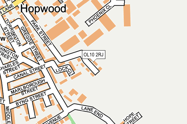 OL10 2RJ map - OS OpenMap – Local (Ordnance Survey) OL10 2RJ map - OS OpenMap – Local (Ordnance Survey)