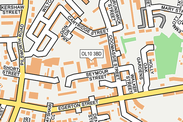 OL10 3BD map - OS OpenMap – Local (Ordnance Survey) OL10 3BD map - OS OpenMap – Local (Ordnance Survey)