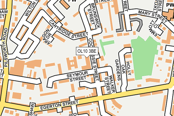OL10 3BE map - OS OpenMap – Local (Ordnance Survey) OL10 3BE map - OS OpenMap – Local (Ordnance Survey)