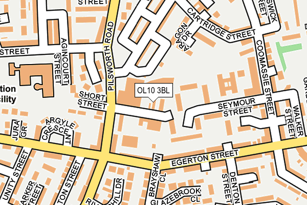 OL10 3BL map - OS OpenMap – Local (Ordnance Survey) OL10 3BL map - OS OpenMap – Local (Ordnance Survey)