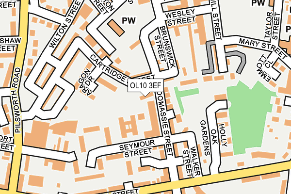 OL10 3EF map - OS OpenMap – Local (Ordnance Survey) OL10 3EF map - OS OpenMap – Local (Ordnance Survey)