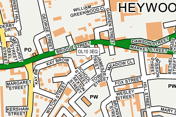 OL10 3EQ map - OS OpenMap – Local (Ordnance Survey) OL10 3EQ map - OS OpenMap – Local (Ordnance Survey)