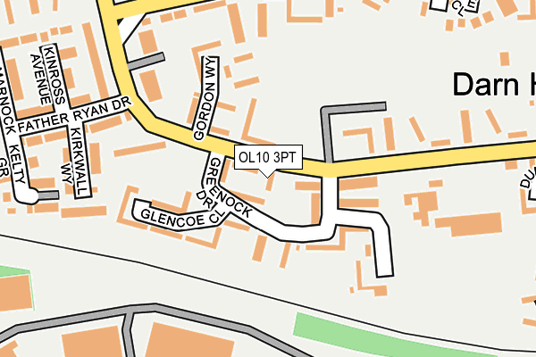 OL10 3PT map - OS OpenMap – Local (Ordnance Survey) OL10 3PT map - OS OpenMap – Local (Ordnance Survey)