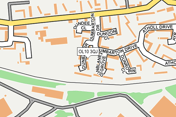 OL10 3QJ map - OS OpenMap – Local (Ordnance Survey) OL10 3QJ map - OS OpenMap – Local (Ordnance Survey)