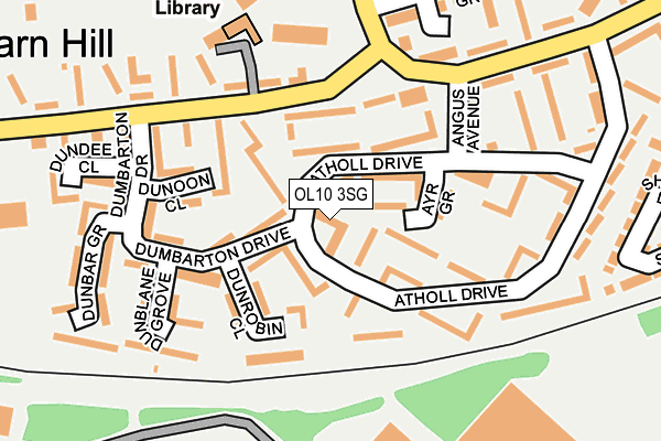 OL10 3SG map - OS OpenMap – Local (Ordnance Survey) OL10 3SG map - OS OpenMap – Local (Ordnance Survey)