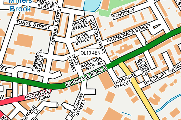 OL10 4EN map - OS OpenMap – Local (Ordnance Survey) OL10 4EN map - OS OpenMap – Local (Ordnance Survey)