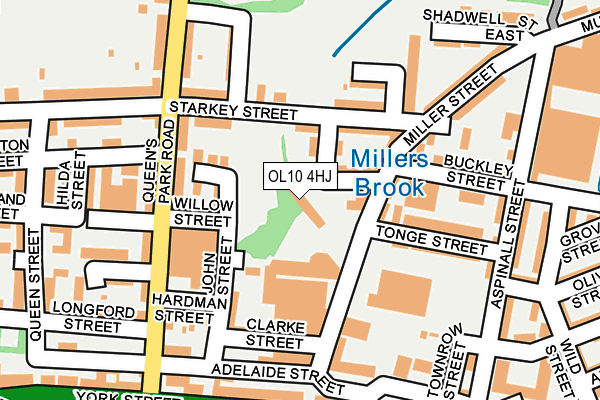 OL10 4HJ map - OS OpenMap – Local (Ordnance Survey) OL10 4HJ map - OS OpenMap – Local (Ordnance Survey)