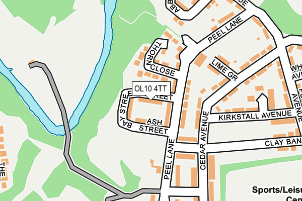 OL10 4TT map - OS OpenMap – Local (Ordnance Survey) OL10 4TT map - OS OpenMap – Local (Ordnance Survey)