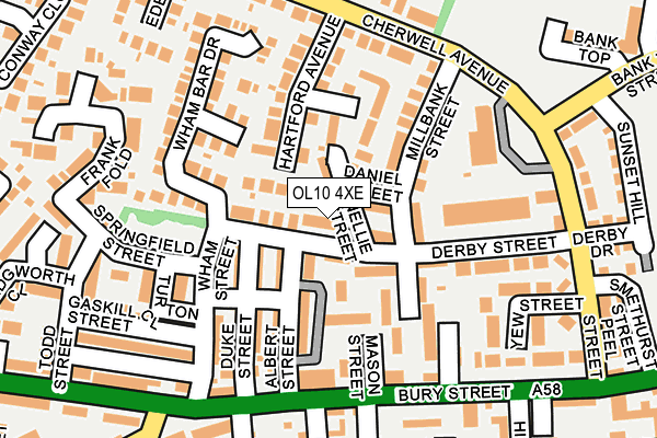 OL10 4XE map - OS OpenMap – Local (Ordnance Survey) OL10 4XE map - OS OpenMap – Local (Ordnance Survey)