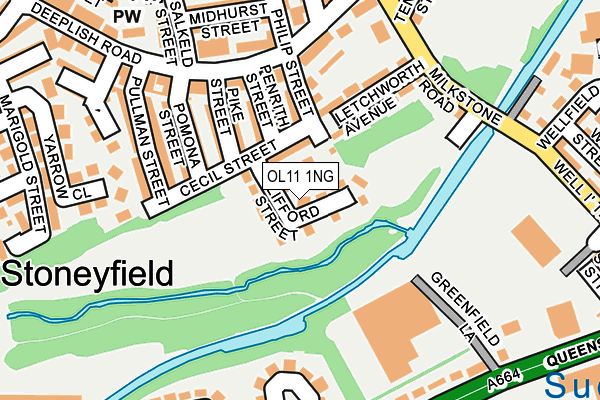 OL11 1NG map - OS OpenMap – Local (Ordnance Survey) OL11 1NG map - OS OpenMap – Local (Ordnance Survey)