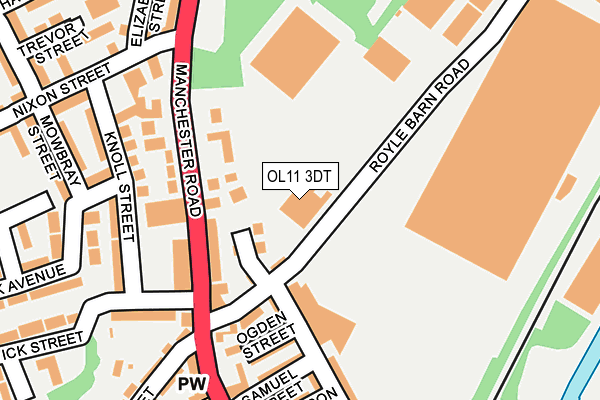 OL11 3DT map - OS OpenMap – Local (Ordnance Survey) OL11 3DT map - OS OpenMap – Local (Ordnance Survey)