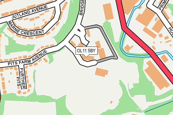 OL11 5BY map - OS OpenMap – Local (Ordnance Survey) OL11 5BY map - OS OpenMap – Local (Ordnance Survey)