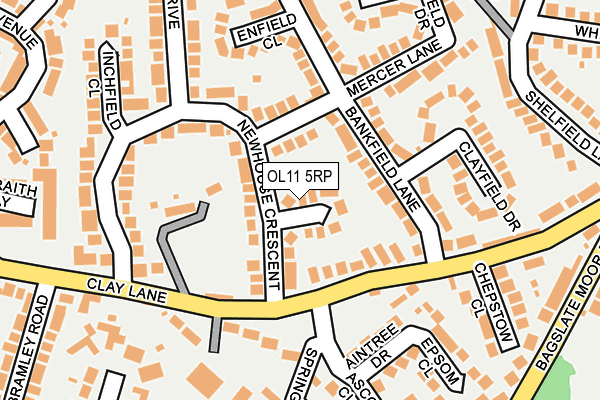 OL11 5RP map - OS OpenMap – Local (Ordnance Survey) OL11 5RP map - OS OpenMap – Local (Ordnance Survey)