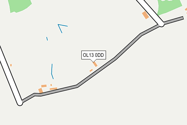 OL13 0DD map - OS OpenMap – Local (Ordnance Survey) OL13 0DD map - OS OpenMap – Local (Ordnance Survey)