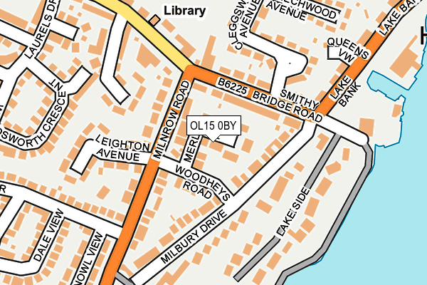 OL15 0BY map - OS OpenMap – Local (Ordnance Survey) OL15 0BY map - OS OpenMap – Local (Ordnance Survey)