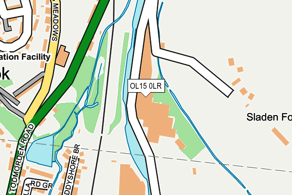 OL15 0LR map - OS OpenMap – Local (Ordnance Survey) OL15 0LR map - OS OpenMap – Local (Ordnance Survey)