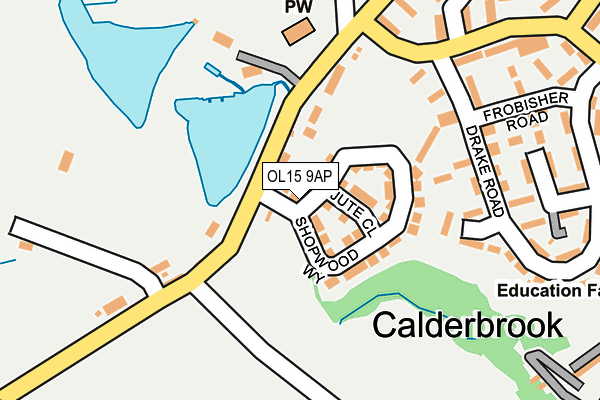 OL15 9AP map - OS OpenMap – Local (Ordnance Survey) OL15 9AP map - OS OpenMap – Local (Ordnance Survey)