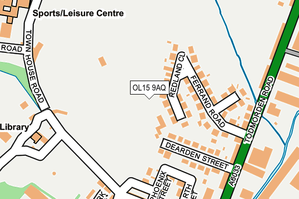 OL15 9AQ map - OS OpenMap – Local (Ordnance Survey) OL15 9AQ map - OS OpenMap – Local (Ordnance Survey)
