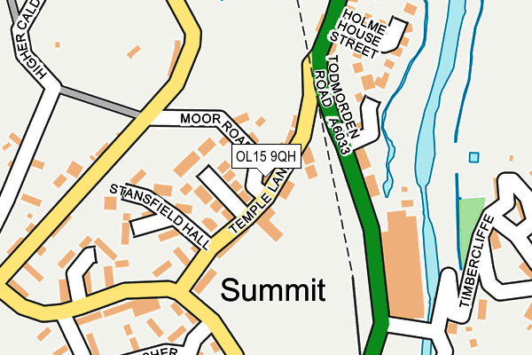 OL15 9QH map - OS OpenMap – Local (Ordnance Survey) OL15 9QH map - OS OpenMap – Local (Ordnance Survey)