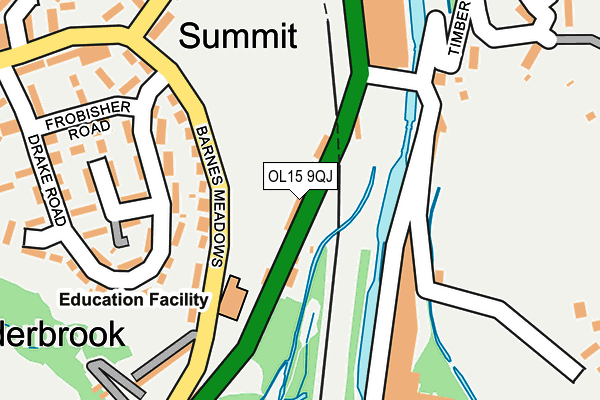 OL15 9QJ map - OS OpenMap – Local (Ordnance Survey) OL15 9QJ map - OS OpenMap – Local (Ordnance Survey)