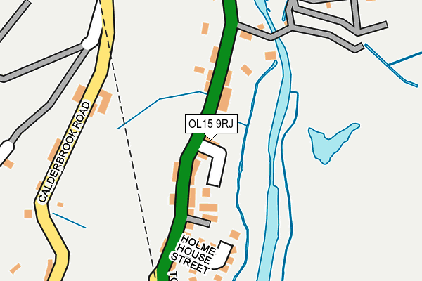 OL15 9RJ map - OS OpenMap – Local (Ordnance Survey) OL15 9RJ map - OS OpenMap – Local (Ordnance Survey)