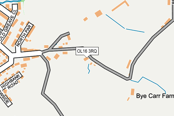 OL16 3RQ map - OS OpenMap – Local (Ordnance Survey) OL16 3RQ map - OS OpenMap – Local (Ordnance Survey)