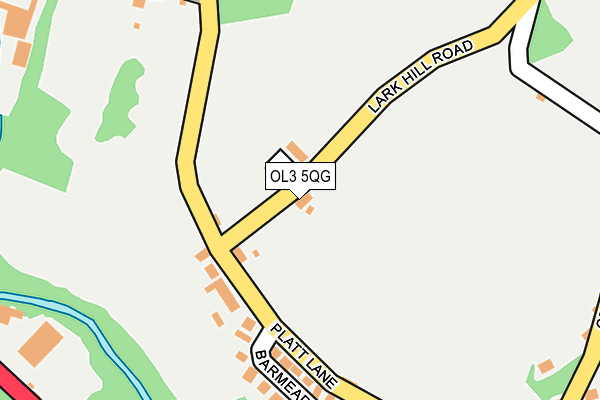 OL3 5QG map - OS OpenMap – Local (Ordnance Survey) OL3 5QG map - OS OpenMap – Local (Ordnance Survey)