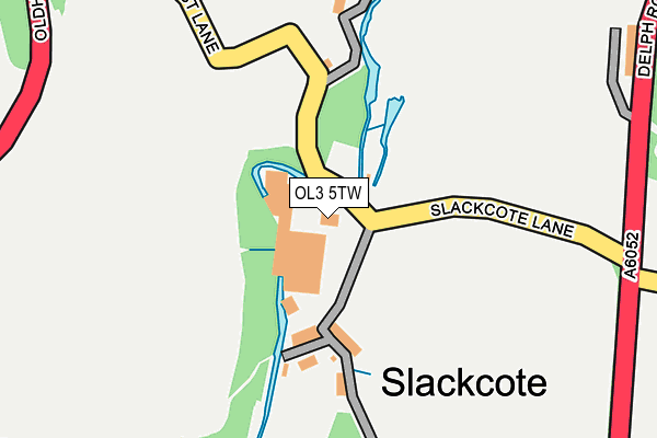 OL3 5TW map - OS OpenMap – Local (Ordnance Survey) OL3 5TW map - OS OpenMap – Local (Ordnance Survey)
