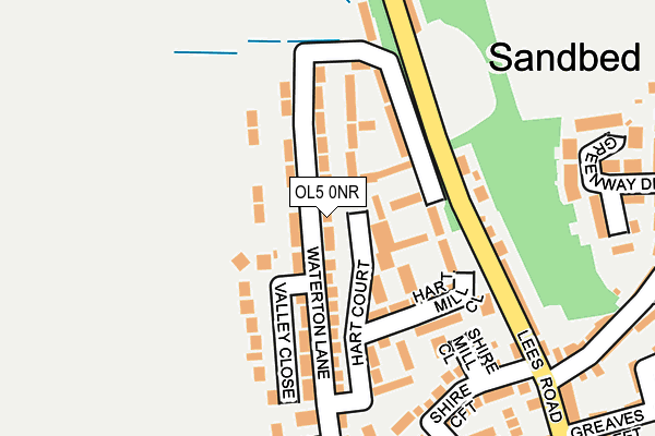 OL5 0NR map - OS OpenMap – Local (Ordnance Survey) OL5 0NR map - OS OpenMap – Local (Ordnance Survey)