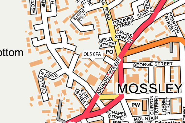 OL5 0PA map - OS OpenMap – Local (Ordnance Survey) OL5 0PA map - OS OpenMap – Local (Ordnance Survey)