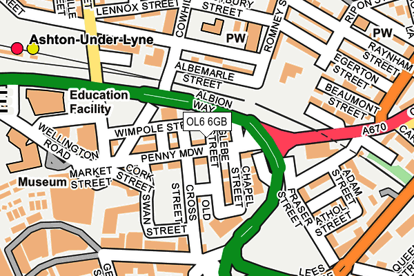 OL6 6GB map - OS OpenMap – Local (Ordnance Survey) OL6 6GB map - OS OpenMap – Local (Ordnance Survey)