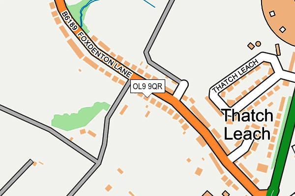 OL9 9QR map - OS OpenMap – Local (Ordnance Survey) OL9 9QR map - OS OpenMap – Local (Ordnance Survey)