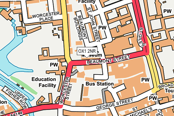 OX1 2NR map - OS OpenMap – Local (Ordnance Survey) OX1 2NR map - OS OpenMap – Local (Ordnance Survey)