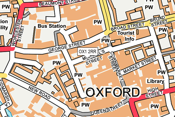 OX1 2RR map - OS OpenMap – Local (Ordnance Survey) OX1 2RR map - OS OpenMap – Local (Ordnance Survey)
