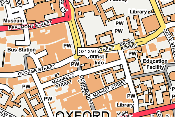 OX1 3AG map - OS OpenMap – Local (Ordnance Survey) OX1 3AG map - OS OpenMap – Local (Ordnance Survey)