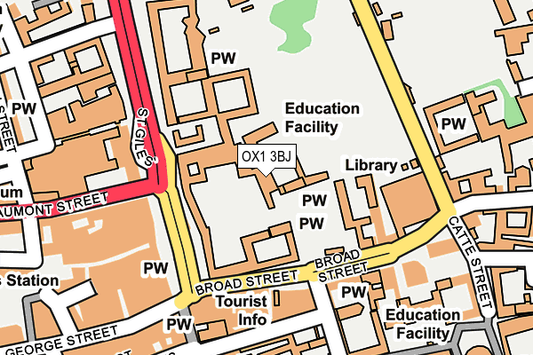 OX1 3BJ map - OS OpenMap – Local (Ordnance Survey) OX1 3BJ map - OS OpenMap – Local (Ordnance Survey)