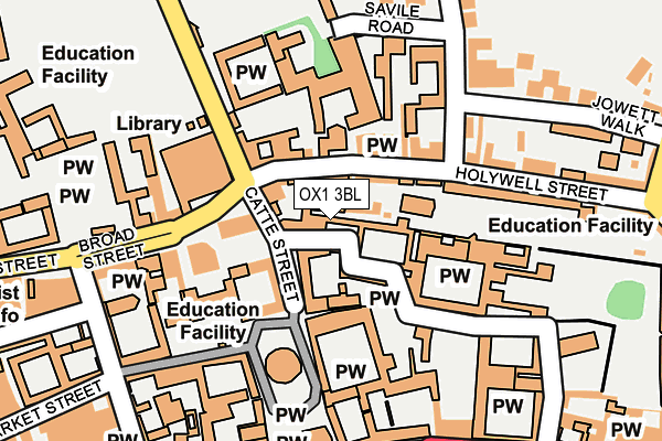 OX1 3BL map - OS OpenMap – Local (Ordnance Survey) OX1 3BL map - OS OpenMap – Local (Ordnance Survey)