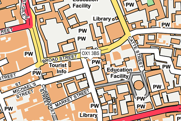 OX1 3BS map - OS OpenMap – Local (Ordnance Survey) OX1 3BS map - OS OpenMap – Local (Ordnance Survey)