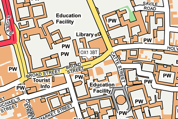 OX1 3BT map - OS OpenMap – Local (Ordnance Survey) OX1 3BT map - OS OpenMap – Local (Ordnance Survey)