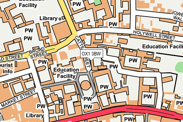 OX1 3BW map - OS OpenMap – Local (Ordnance Survey) OX1 3BW map - OS OpenMap – Local (Ordnance Survey)