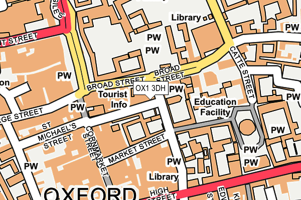OX1 3DH map - OS OpenMap – Local (Ordnance Survey) OX1 3DH map - OS OpenMap – Local (Ordnance Survey)