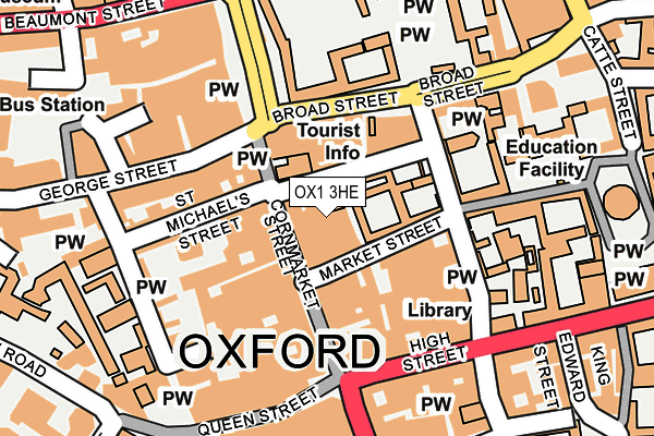OX1 3HE map - OS OpenMap – Local (Ordnance Survey) OX1 3HE map - OS OpenMap – Local (Ordnance Survey)