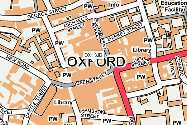 OX1 3JD map - OS OpenMap – Local (Ordnance Survey) OX1 3JD map - OS OpenMap – Local (Ordnance Survey)