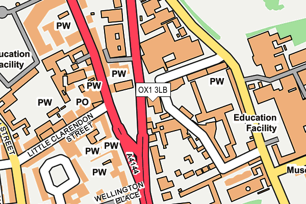 OX1 3LB map - OS OpenMap – Local (Ordnance Survey) OX1 3LB map - OS OpenMap – Local (Ordnance Survey)