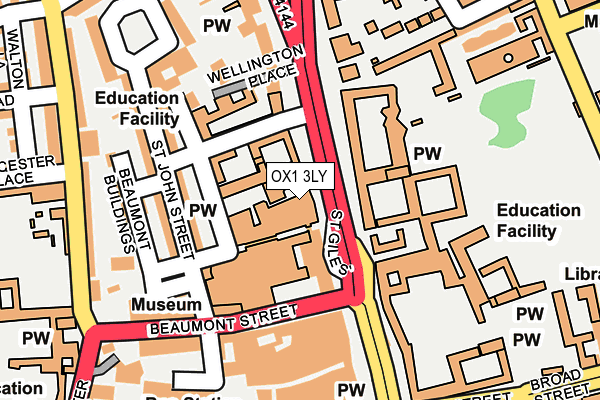 OX1 3LY map - OS OpenMap – Local (Ordnance Survey) OX1 3LY map - OS OpenMap – Local (Ordnance Survey)